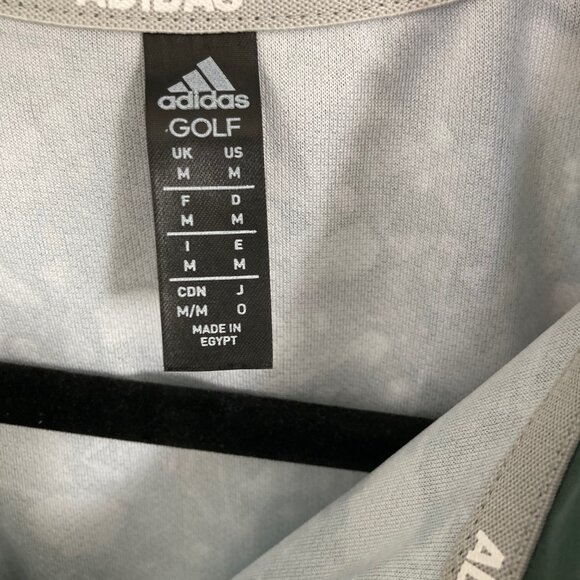 men's addidas golf shirt size M green - Picture 4 of 5
